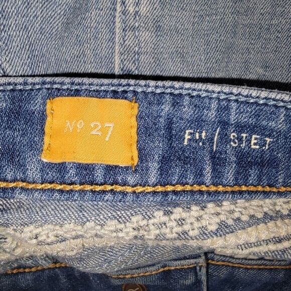Pilcro & the Letterpress Anthropologie The Stet Jean Shorts 27 - Picture 5 of 7